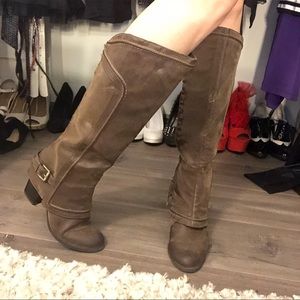 Brown Knee High Boots